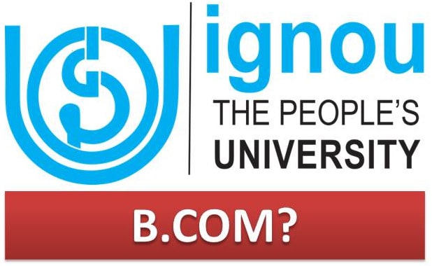 Bachelors in Commerce IGNOU