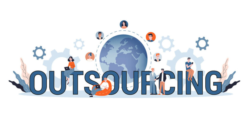 Outsourcing graphic